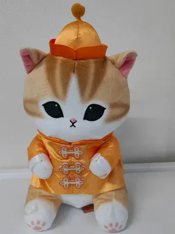 mofusand 차이나 냥 BIG 봉제 인형 오렌지 고양이