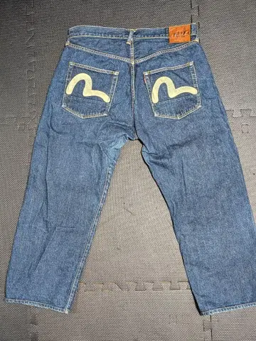 EVISU 에비수 청바지 화이트 갈매기 2001