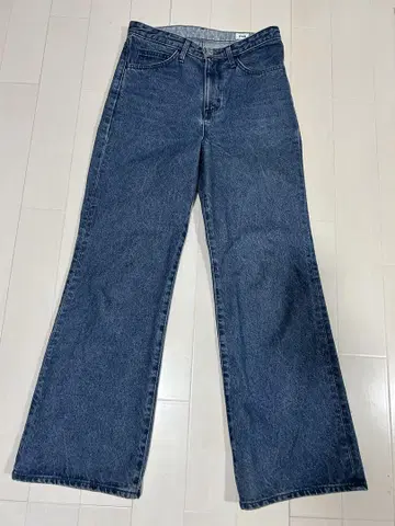 EDWIN 부츠 컷 데님 데님 블루