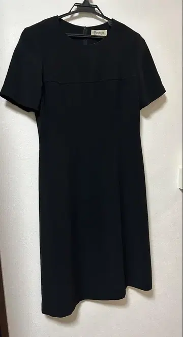 도쿄 소와르 Ramuz 포멀 원피스 반팔 블랙 관혼상제 9호