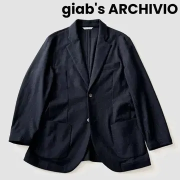 giabs 잽스 아르키비오 STROZZI 울 저지 자켓