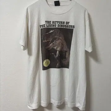 레어 90s 아일랜드 제 빈티지 공룡 다이너소어 티셔츠 티