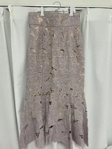 SNIDEL 연보라 플레어 롱 스커트 택 포함 새상품