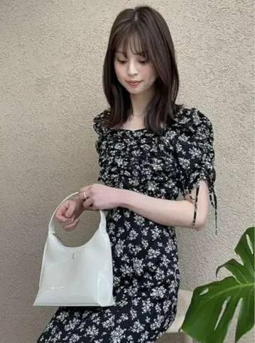 snidel 바리에 프린트 원피스