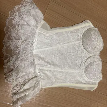 화이트 레이스 브라이덜 이너 C70