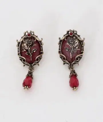 axes femme 빈티지풍 플로럴 디자인 귀찌