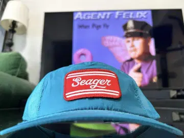 USA SEAGER 시거 캠핑 나일론 메쉬 캡 TEAL