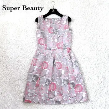 Super Beauty 슬리브리스 원피스 사이즈: 42 (L~XL 상당)
