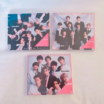 SnowMan 2nd Single KISSIN' MY LIPS 3종 세트