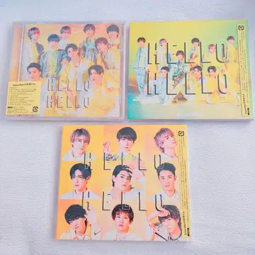 SnowMan 4th Single HELLO HELLO 3종 세트