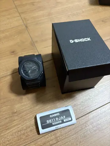 G-SHOCK 5611 JA 블랙 워치