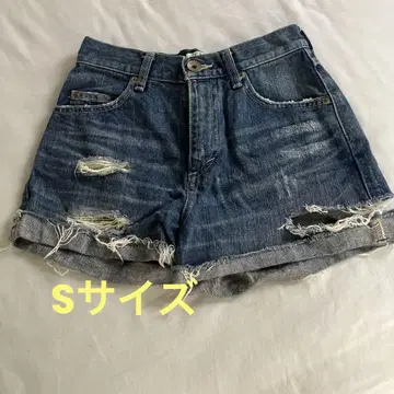 GYDA 데미지 데님 숏 팬츠 S 사이즈