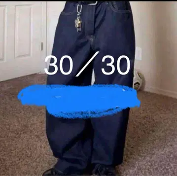 GAP 슈퍼 배기 데님 30/30