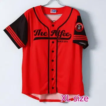 THE ALFEE 50년째 여름 축제 베이스볼 셔츠 XL