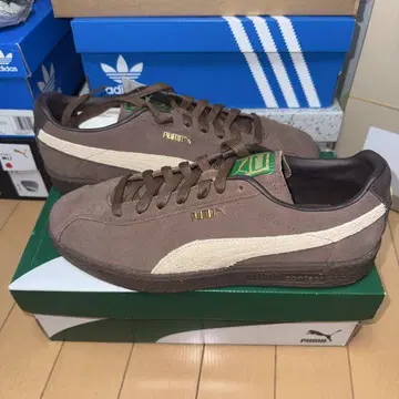 미사용 배송비 포함 PUMA DELPHIN BONANZA 브라운