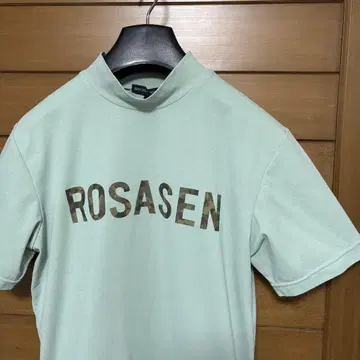 컨디션 최상 사이즈 M/Rosasen/QUICK DRY/반팔 모크넥 셔츠
