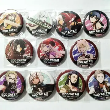 갓 이터 10주년 기념 캔뱃지 GOD EATER