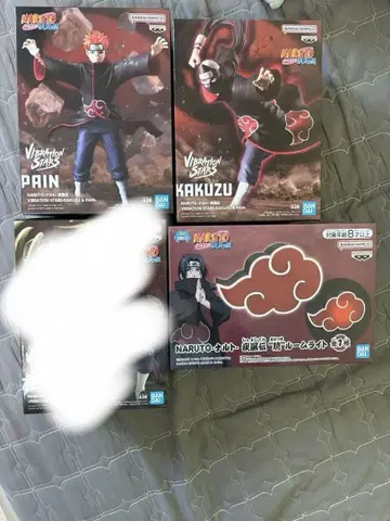 오라프님 NARUTO 아카츠키 피규어 세트 가쿠토 페인 룸 라이트