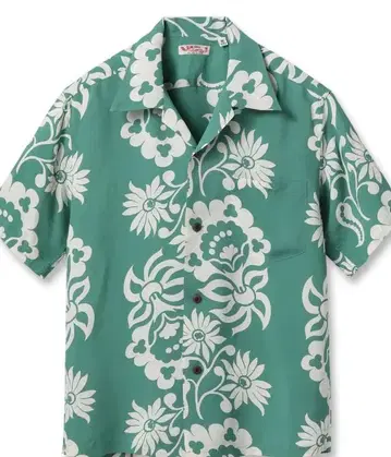 SUN SURF XL 중고 레이론 알로하 셔츠