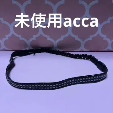 미사용 acca 헤어밴드 블랙