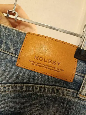 MOUSSY 스트레이트 데님