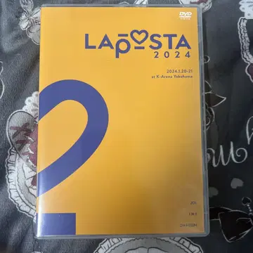 미개봉 새상품 LAPOSTA 라포스타 2024 DVD
