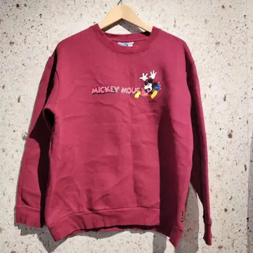 DISNEY 미키마우스 프린트 맨투맨 MICKEY MOUSE