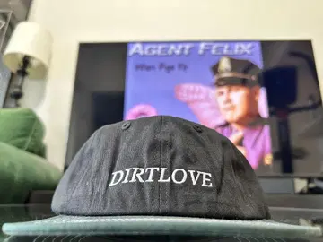 유럽 Dirt Bike DIRTLOVE 스케이트보드 BMX 캡 블랙