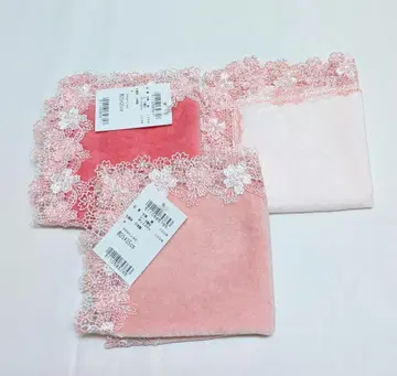 미사용 새상품  콘자와 레이스  봄의 만발한 꽃 3종 세트
