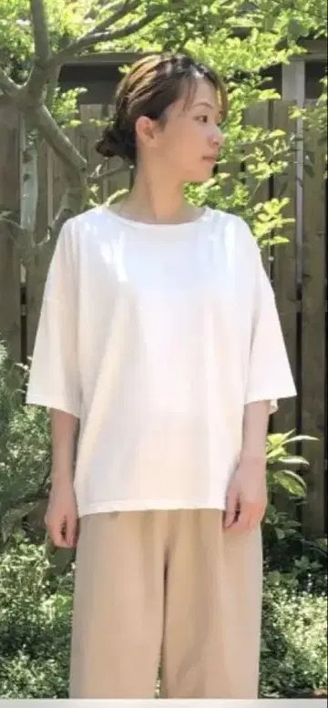 새상품 evam eva 티셔츠 풀오버 코튼