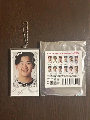 몬베츠 케이토 한신 타이거즈 2025 시크릿 레이어 아크릴 키링