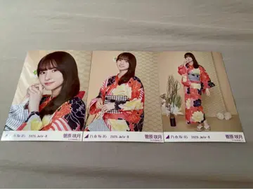 스가하라 사츠키 노기자카46 유카타 랜덤 브로마이드 3종 컴프