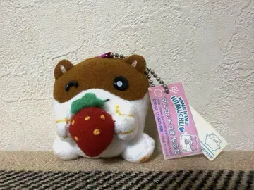 햄햄 햄츄 마스코트가 달린 명찰 봉제 인형 헤이세이 레트로