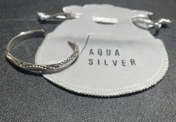 AQUA SILVER 뱅글