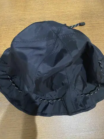 Hender scheme 나일론 블랙 버킷 햇