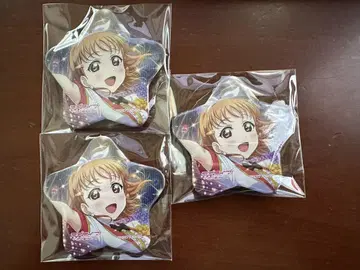 러브 라이브 선샤인 별 모양 캔뱃지 Aqours vol.6 타카미 치카
