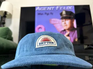 호주 Rhythm 리듬 코듀로이 캡 파랑