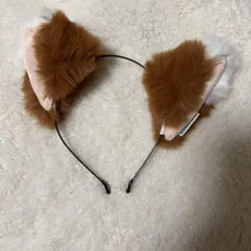 파이터즈 여우 귀 머리띠