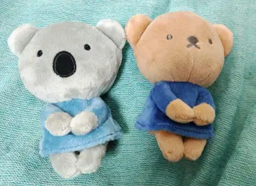 보리스와 코의 쵸코리 씨 봉제 인형 레어 코알라 블루나 미피