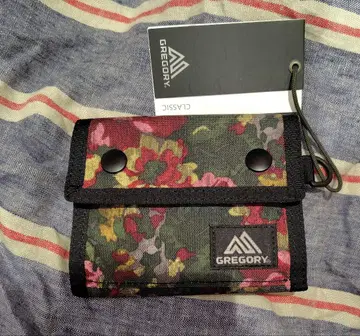 GREGORY 그레고리 SNAP WALLET ATP. 꽃무늬 지갑
