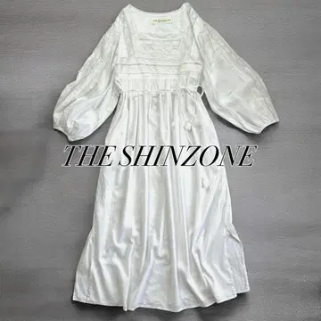 THE SHINZONE 신존 인도산 코튼 레이스 롱 원피스