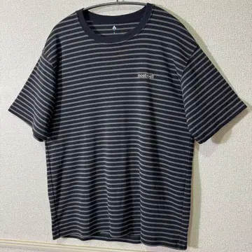 새상품급 mont-bell 몽벨 WIC. 보더 스트라이프 티셔츠 L
