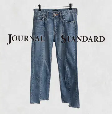 JOURNAL STANDARD 재구성 디자인 데님 팬츠