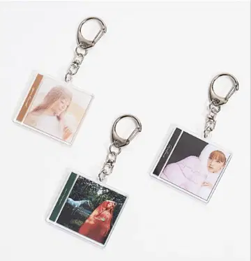 하마사키 아유미 CD 자켓 아크릴 키링 3종