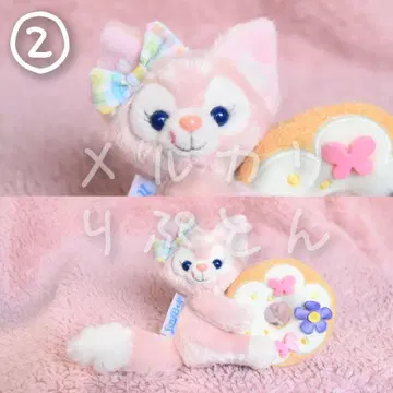 더피 & 프렌즈 필드 위드 조이! 리나벨 봉제 인형 배지