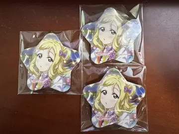 러브 라이브 선샤인 별 모양 캔뱃지 Aqours vol.6 오하라 마리