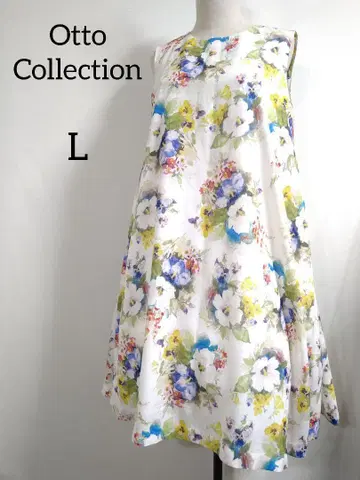 Otto Collection 플라워 무늬 루즈한 원피스
