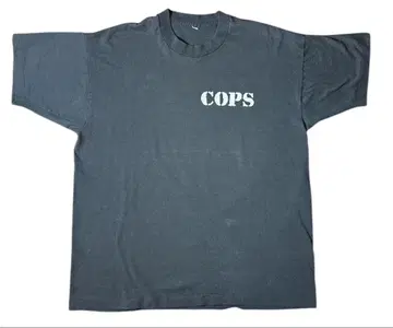 COPS 클리브랜드 티셔츠 싱글 스티치