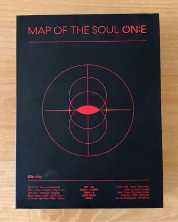 BTS MAP OF THE SOUL ON:E 블루레이