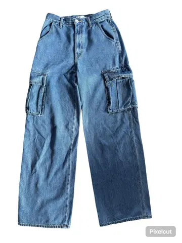 MOUSSY 카고 데님 팬츠 사이즈 2